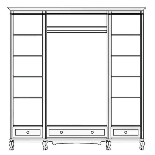 Шкаф для одежды Фальконе ГМ5154
