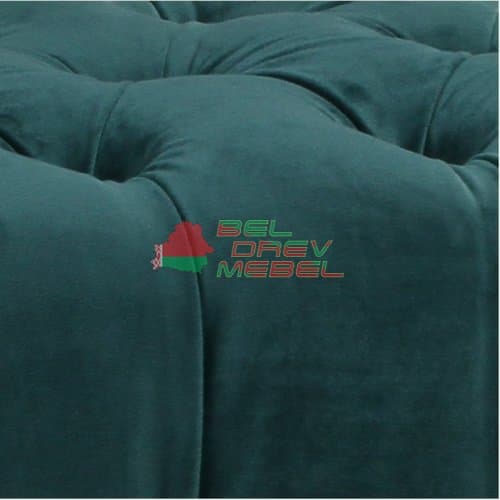 Кровать София с мягкой спинкой каретная стяжка 180Х200