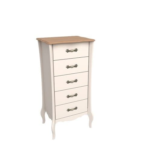 Комод Лебо узкий пять ящиков 55750