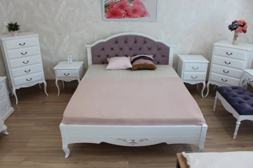 Кровать Флоренция с мягким изголовьем