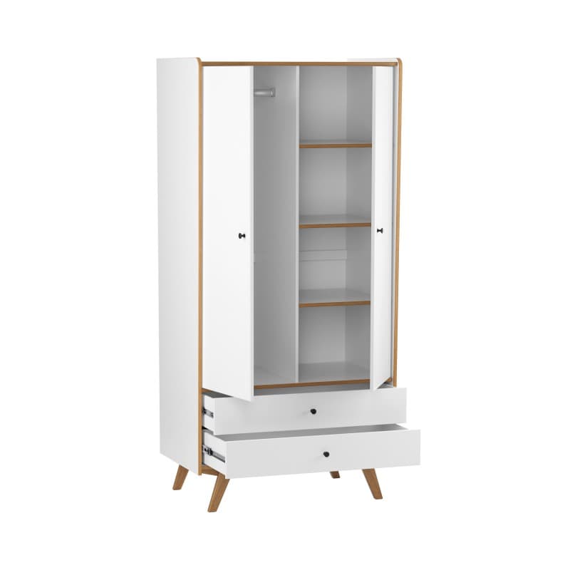 Шкаф 2 двери 2 ящика Винтаж 30022