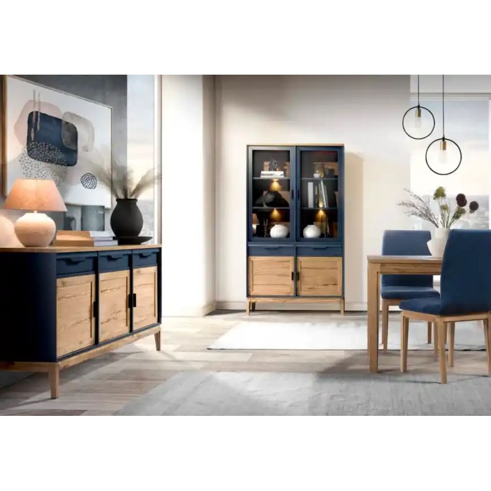 Шкаф с дверцами и ящиками для посуды 222 Гранада