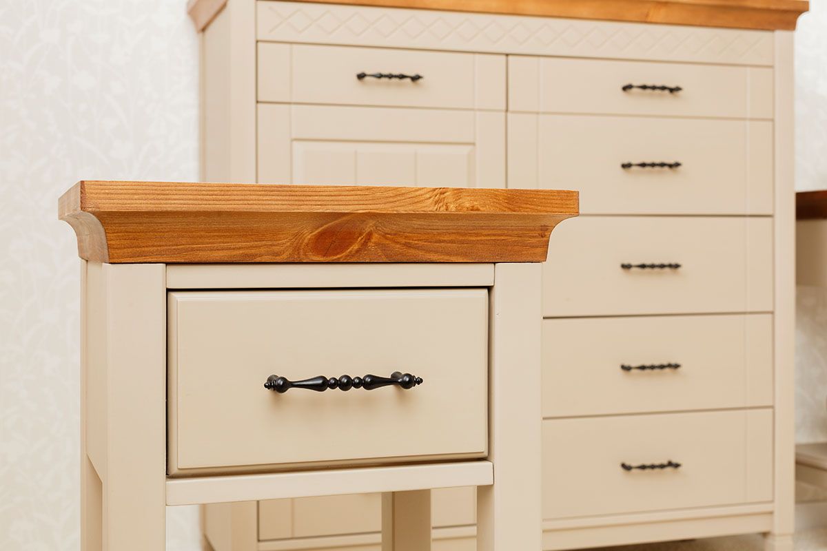 Тумба Дания №6 (прикроватная 1 ящик и полка)