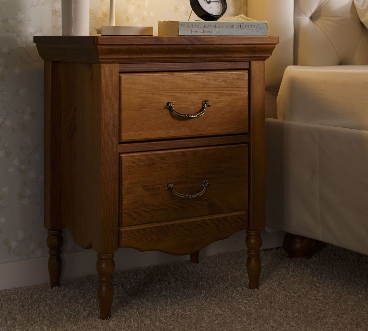 Тумба Айно №2 (прикроватная 2 ящика) Тумба Айно №2 (прикроватная 2 ящика)