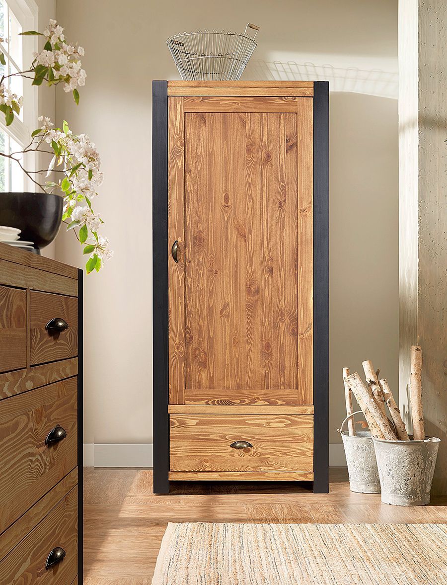 Шкаф одностворчатый MEXICA-BON1P+1T