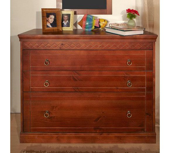 Комод Дания №2 (3 ящика)