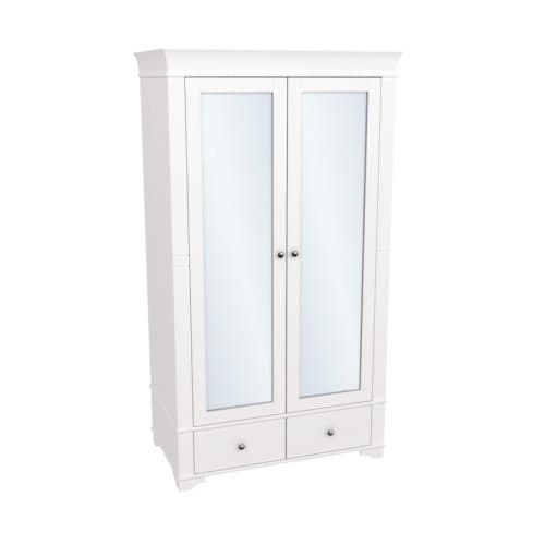 Шкаф 2-х дверный с зеркальными дверями Бейли 87420