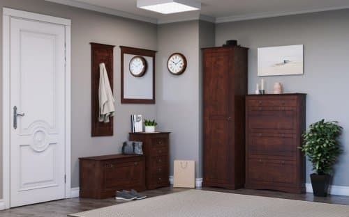 Скамья 01 Индра махагон 8015