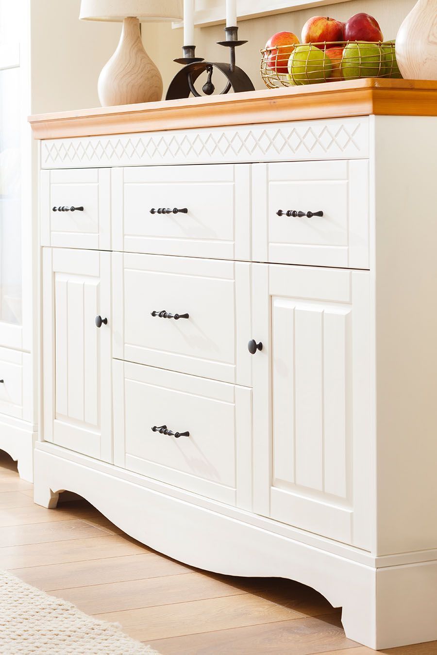 Комод Дания №7 (5 ящиков, 2 двери)