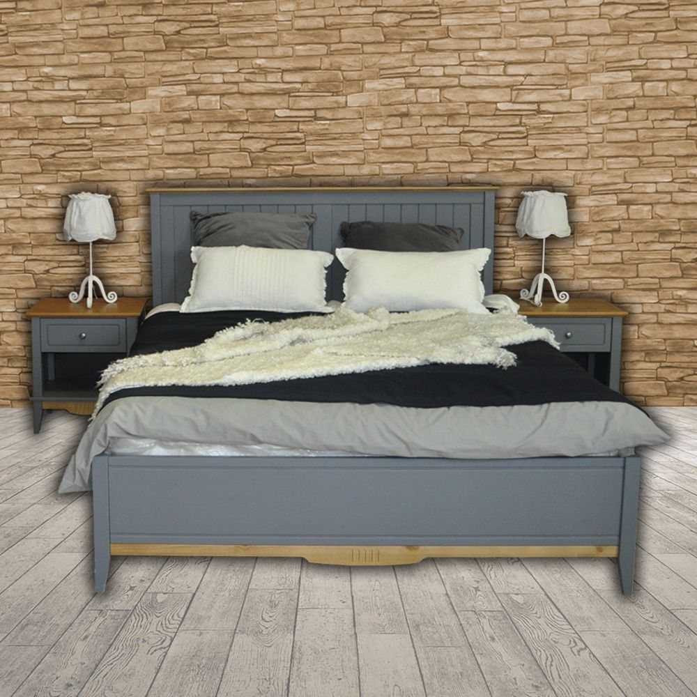 Кровать массив сосны двуспальная Пенни 1600х2000