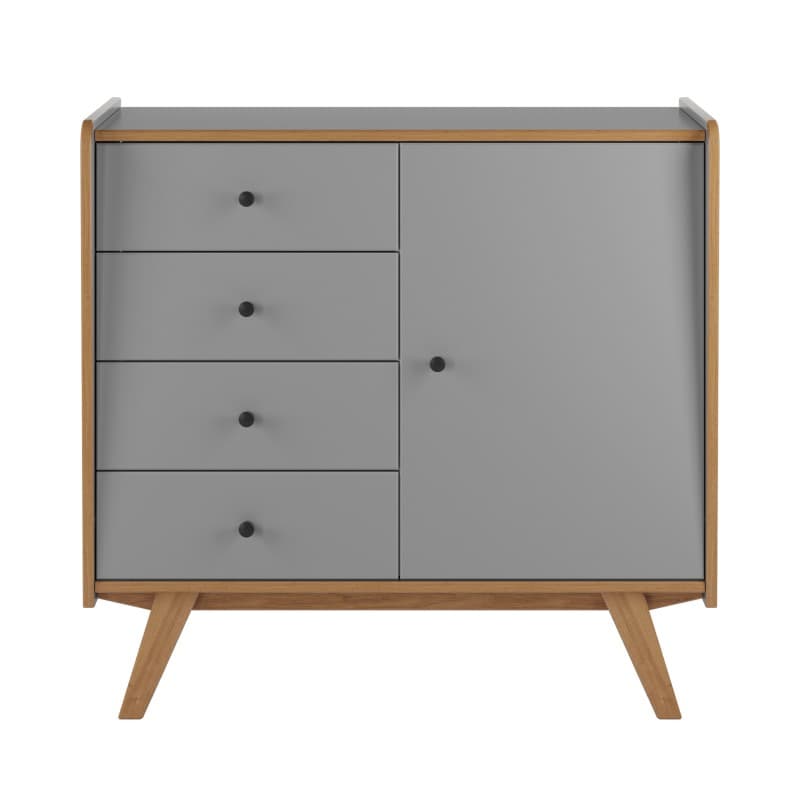 Тумба 1 дверь 4 ящика Винтаж 30014