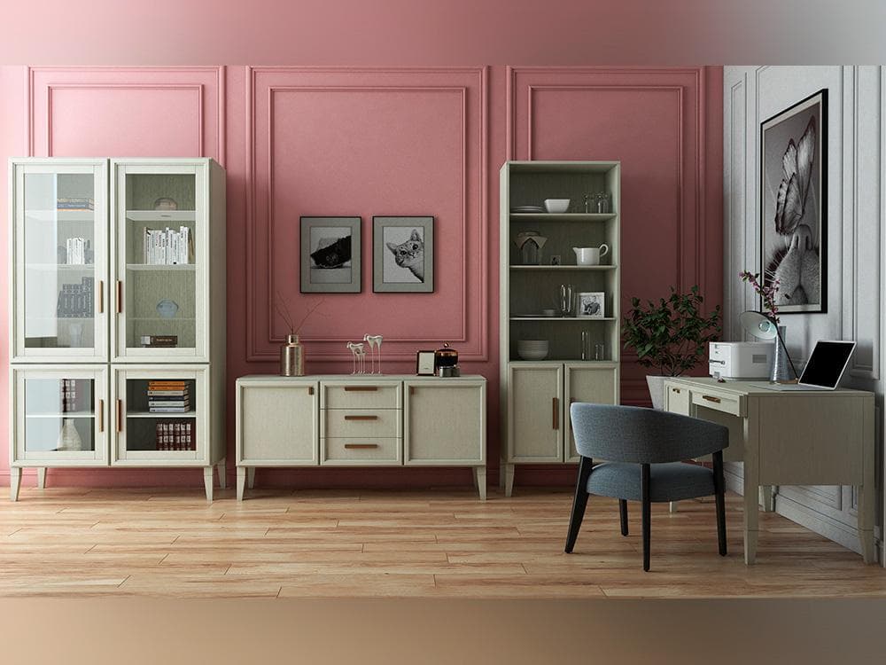 Тумба Чарли 3 ящика 2 двери B3D2 ВМФ-1510