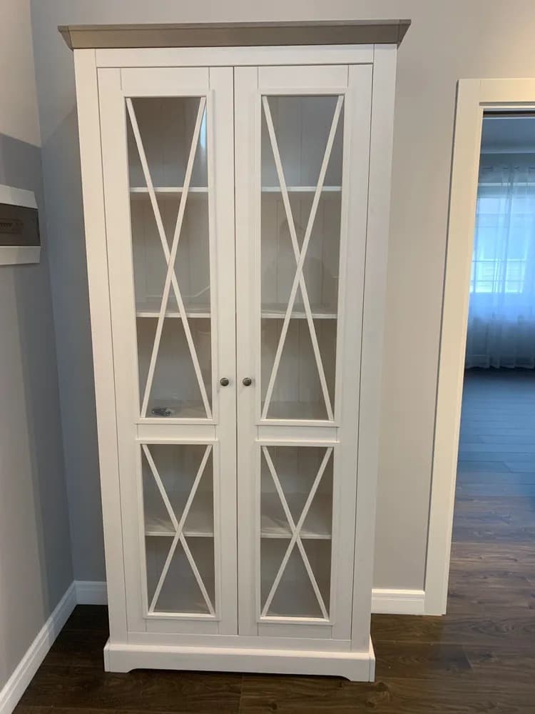 Витрина Форест с 2 стеклянными дверями 47025