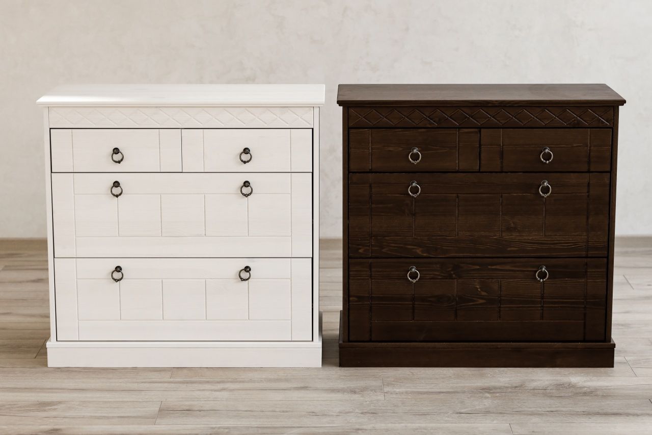 Комод 22 Индра белый воск