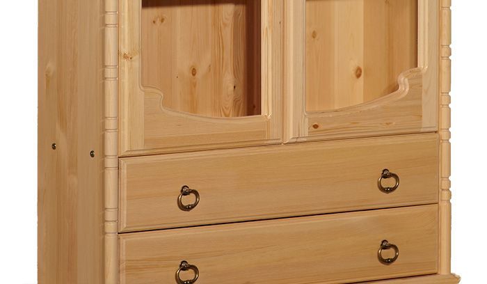 Шкаф книжный Айно №1 (2 ящика 2 двери)