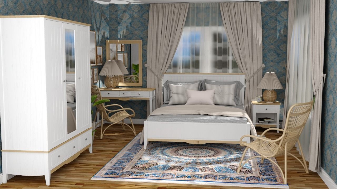 Кровать массив сосны двуспальная Пенни 1600х2000