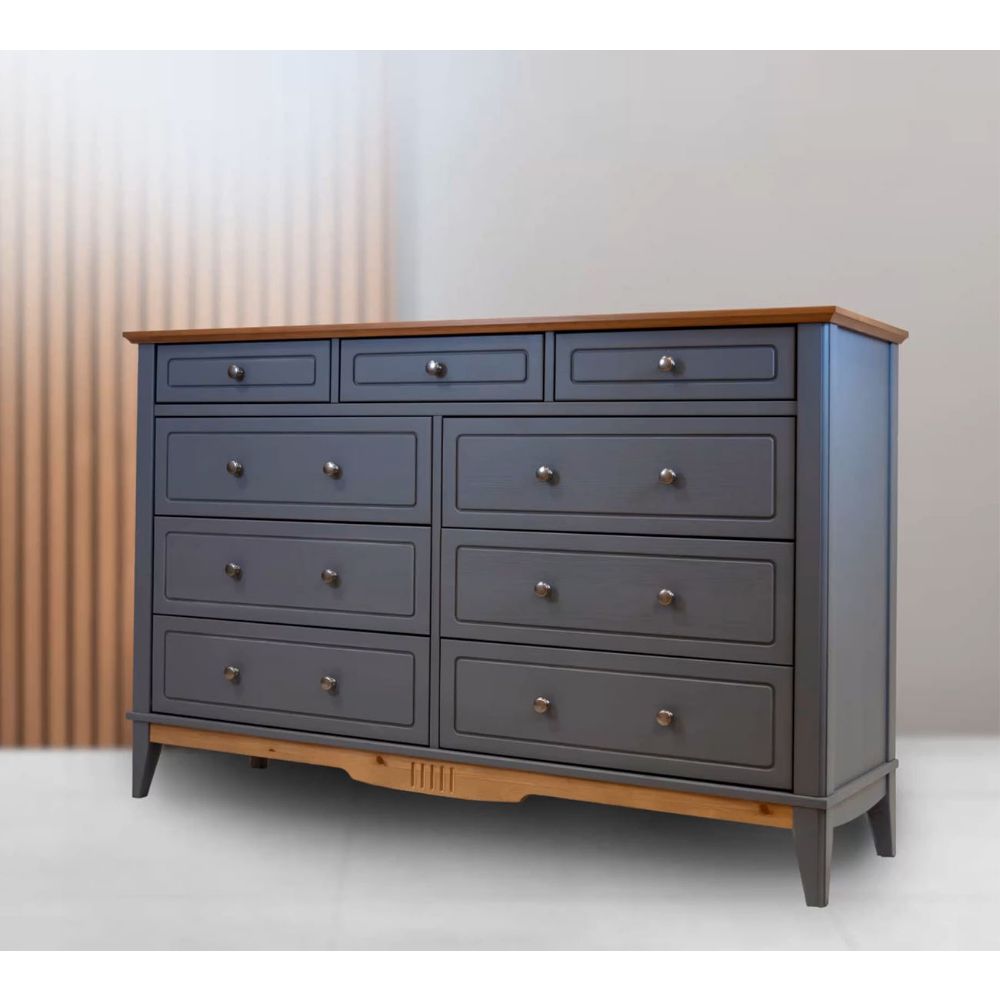 Комод с 9 ящиками деревянный 036 Пенни