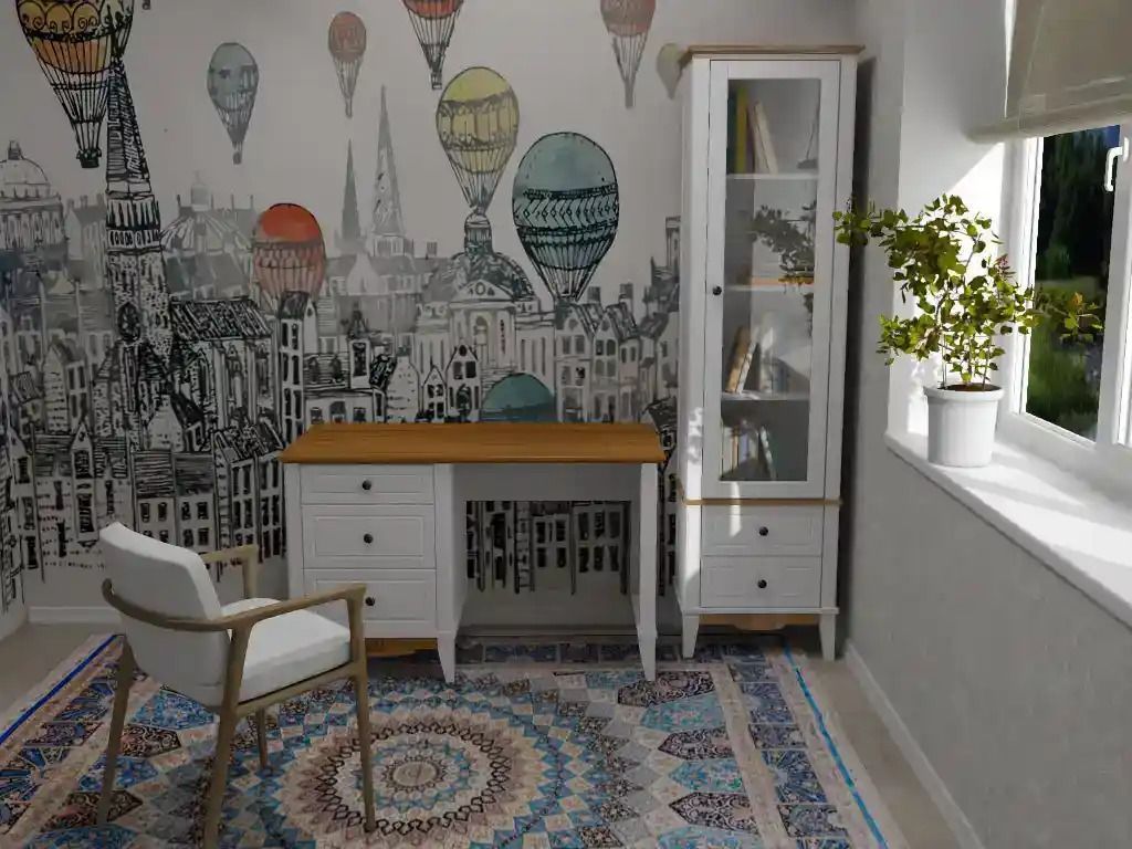 Стол письменный 3 ящика Пенни 03