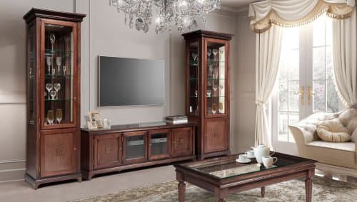 Шкаф с Витриной Леванти ГМ6611-01